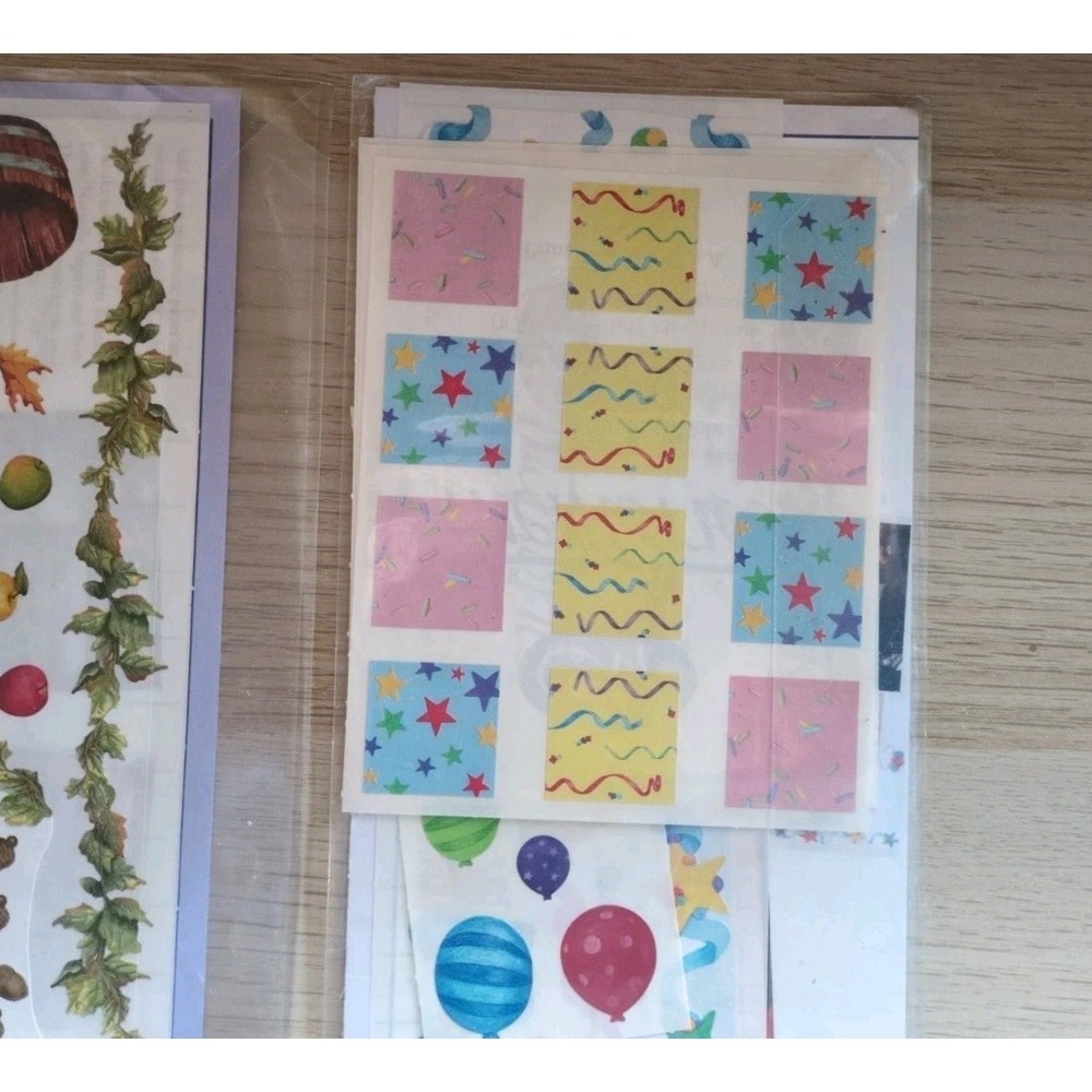 Lot Of 4 Vintage 2003 Y2K Creative Memories Stickers Scrapbooking Made In USA - Picture 7 of 12